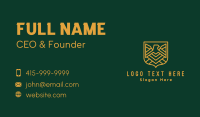 Coat Of Arms Business Card example 1