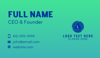 Tech Telecommunications Agency  Business Card Design