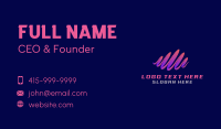 Music Wave Synthesizer Business Card