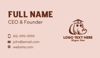 Paw Clinic Business Card example 2