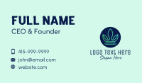 Leafy Business Card example 3