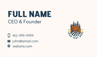 Grizzly Bear Wildlife Business Card