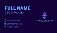 Announce Business Card example 1