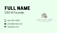 Astronaut Tree Planting Business Card Design