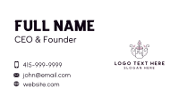 Candle Wellness Spa Business Card