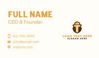 Generic Gold Letter T Business Card