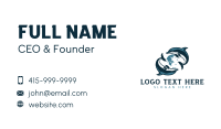 Greece Sea Dolphin  Business Card