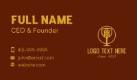 Malt Kombucha Drink Business Card