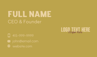  Business Startup Firm Wordmark  Business Card Design