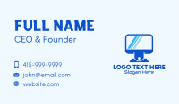 Computer Price Tag Business Card