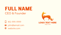 Wild Fox Messaging Business Card