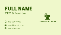 Sustainable Home Construction Business Card
