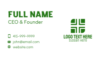 Colored Business Card example 2