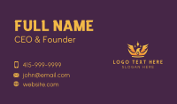 Eagle Wing Crown Business Card