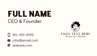 Woman Hairstyle Salon Business Card