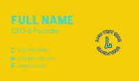 Generic Business Card example 3