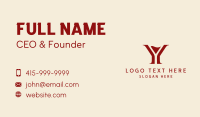 Cave Business Card example 4