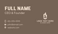 Building Skyscraper Lettermark Business Card Design