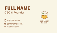 Natural Kombucha Jar Business Card