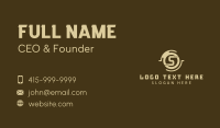 Cryptography Business Card example 1