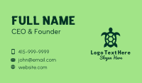 Tortoise Business Card example 2