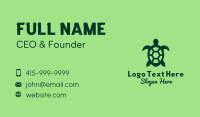 Green Sea Turtle  Business Card