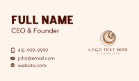 Simple Coffee Store  Business Card
