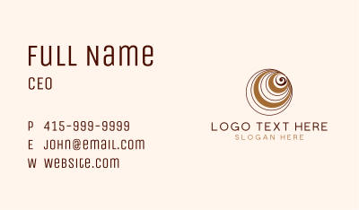 Simple Coffee Store  Business Card
