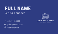 Political American Eagle Business Card