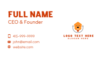 Dog Veterinary Care Business Card