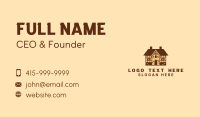 Tudor House Architecture  Business Card Design