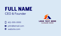 Home Electrical Lightning Business Card