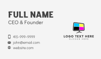 Cmyk Business Card example 1