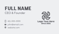 Propeller Blades Business Card example 4