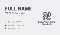 Outline Business Card example 3