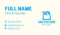 Blue House Discount  Business Card
