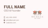 Steed Business Card example 1