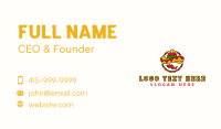 Mexico Sombrero Hat Business Card Design