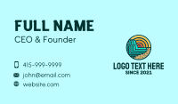 Tropical Beach Resort Business Card