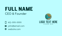 Tropical Beach Resort Business Card