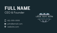 Hammer Roofing Renovation Business Card Design