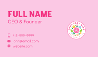 Flower Bloom Wellness Business Card