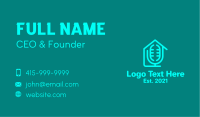 Home Podcast Record  Business Card