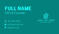 Home Podcast Record  Business Card