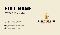 Drum Business Card example 4