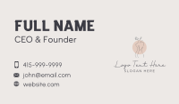 Nude Female Body  Business Card