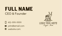 Documentary Business Card example 1