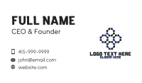 High Tech Business Card example 1