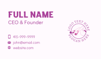 Entertainer Business Card example 1