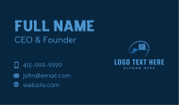 Commercial Pressure Wash Building Business Card